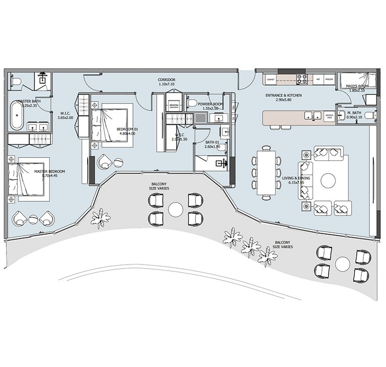 HENGE Residences, Saadiyat Island - photo 4