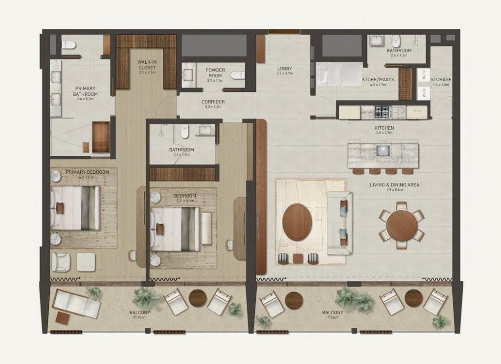 Nobu Residences Abu Dhabi by Aldar Properties, Saadiyat Island - photo 4