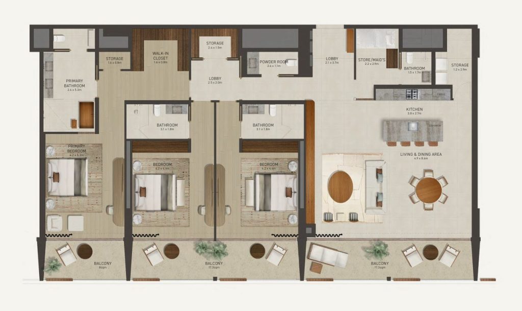 Nobu Residences Abu Dhabi by Aldar Properties, Saadiyat Island - photo 5