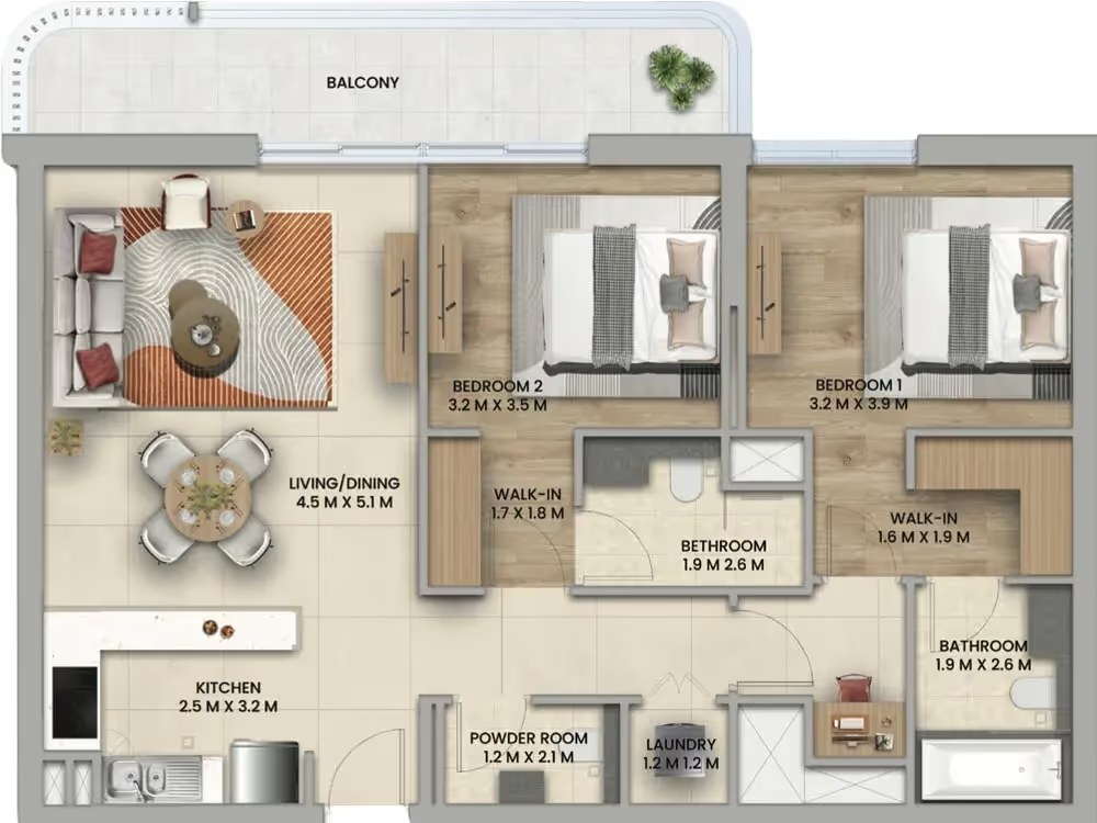 Nouran Living by Aldar Properties, Saadiyat Island - photo 4