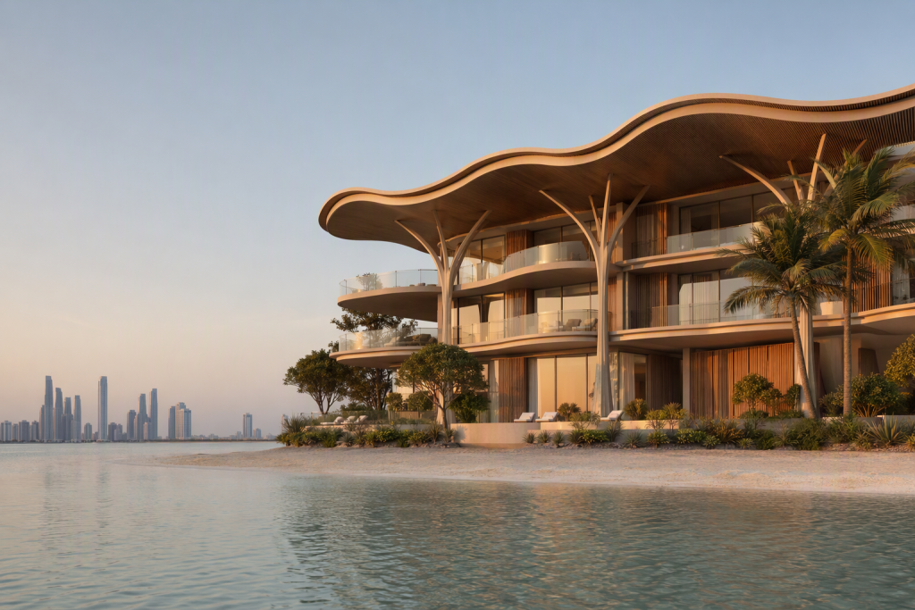 Mamsha Palm by Aldar, Saadiyat Island - Koichi Takada designed exterior