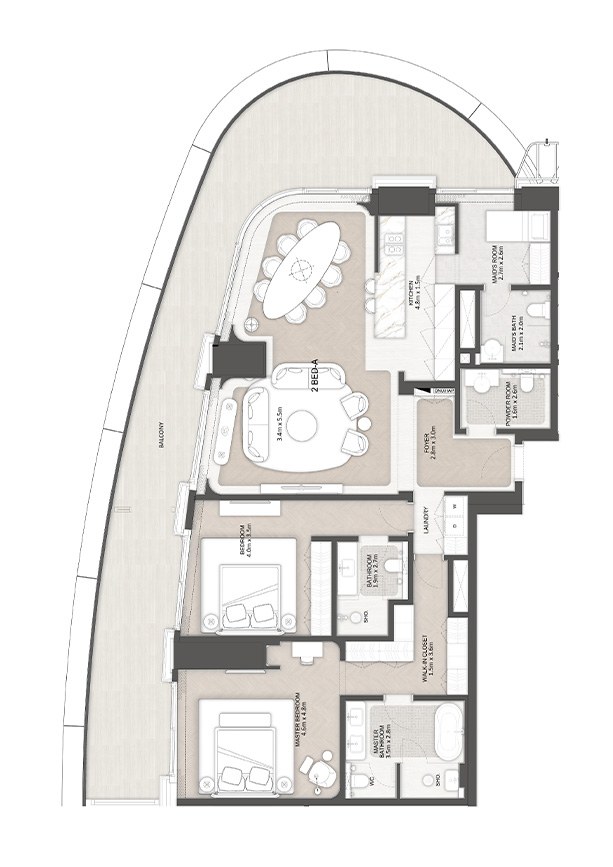 St. Regis The Residences, Al Maryah Island - photo 3