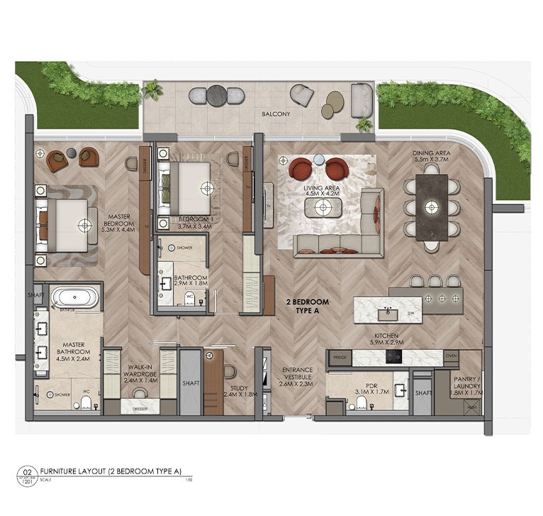 Waldorf Astoria Residences Yas by Aldar - photo 4