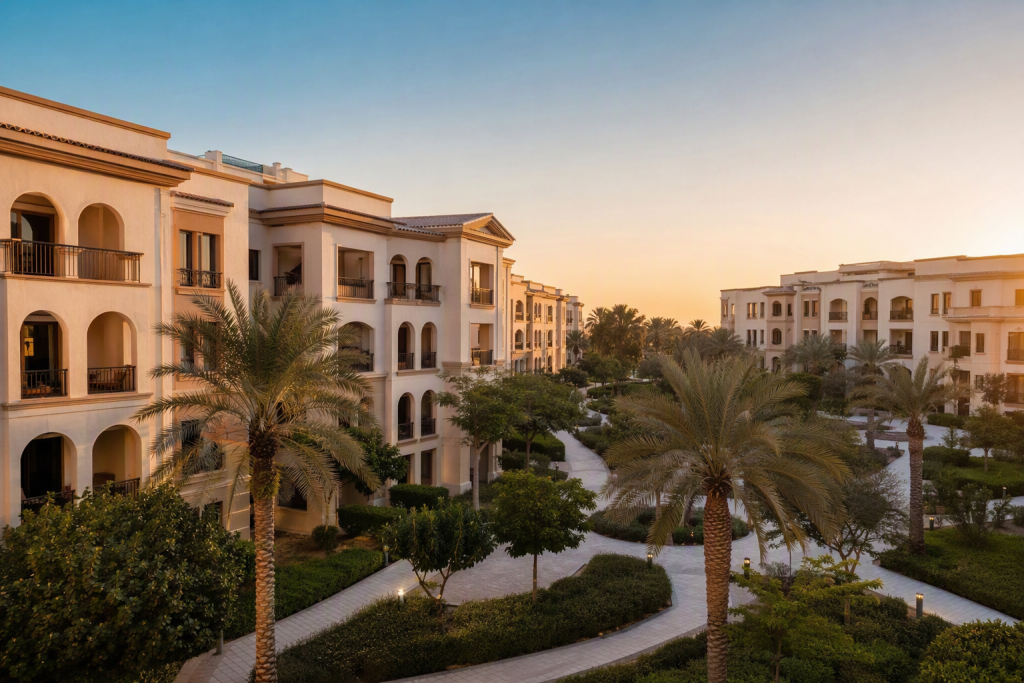 Granada II at Bloom Living, Zayed City - apartments exterior