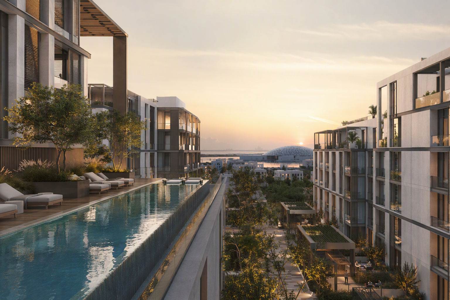 Manarat Living Phase 2 by Aldar, Saadiyat Island - apartments exterior