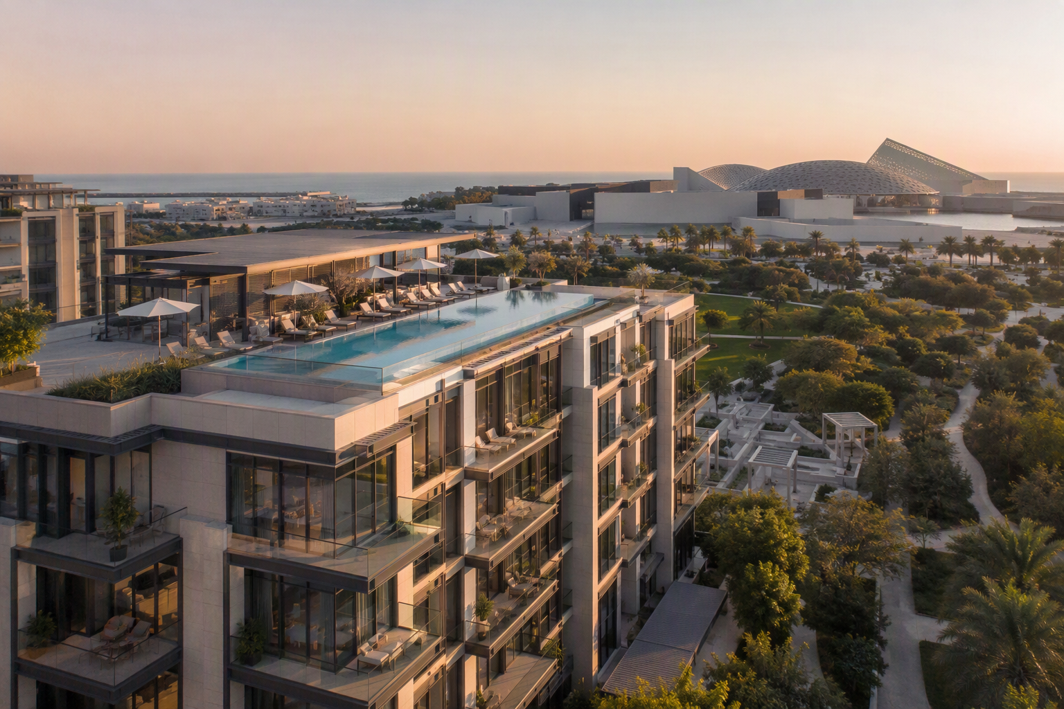Manarat Living Phase 3 by Aldar, Saadiyat Island - apartments exterior