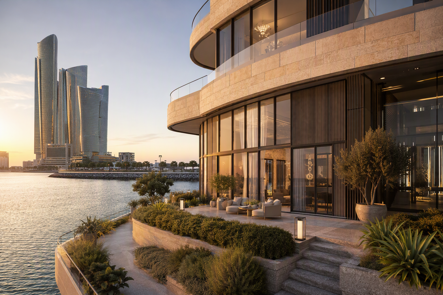 Sunstone by Imkan, Makers District Al Reem Island - seafront apartments exterior