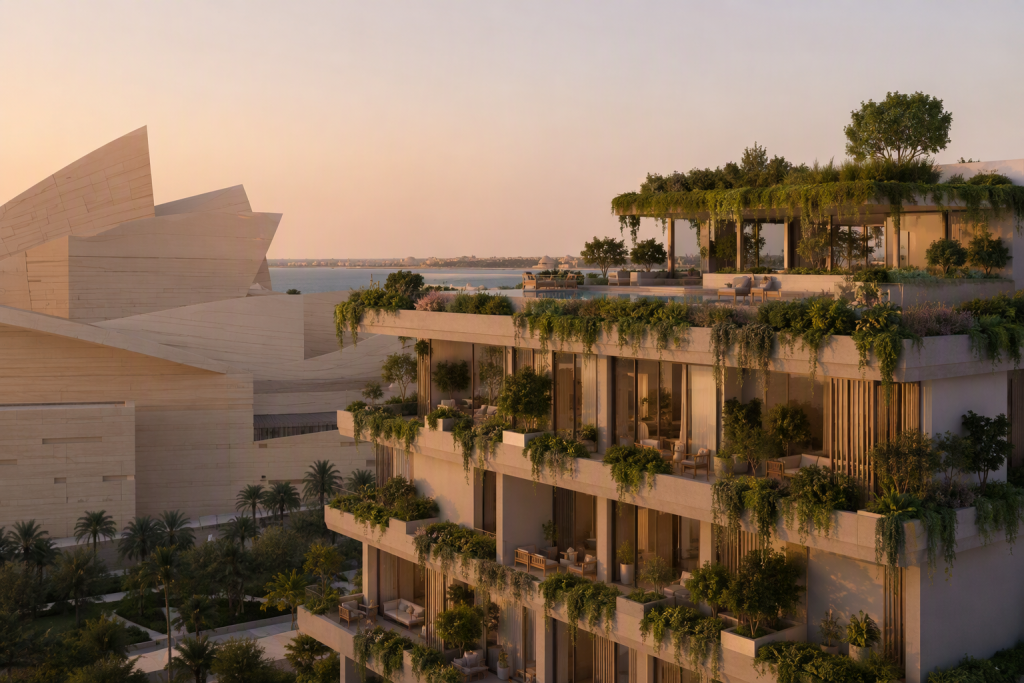 The Source by Aldar, Saadiyat Grove - wellness apartments exterior